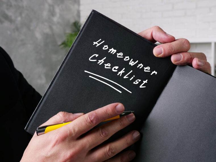 Homeowner checkliist