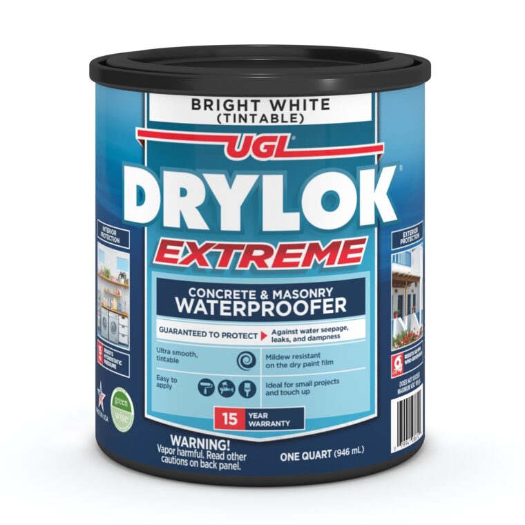 A can of DRYLOK® Extreme Concrete & Masonry Waterproofer is pictured against a white background.