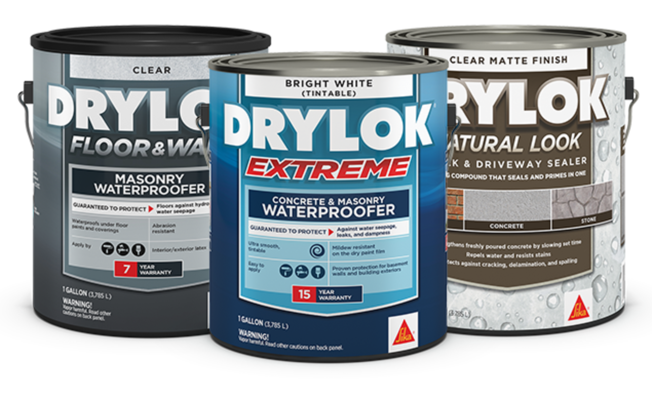DRYLOK® Masonry Products Paint, Sealer, Concrete Waterproofing