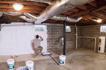 Basement Waterproofing Video frame at 0m8s