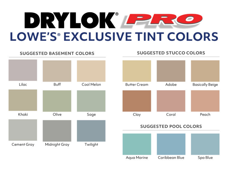 Lowes colors